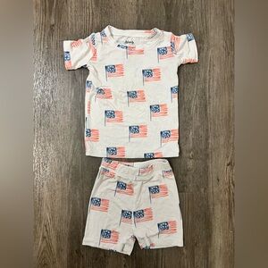 Blush Lotus Bamboo Pajamas 6-12M